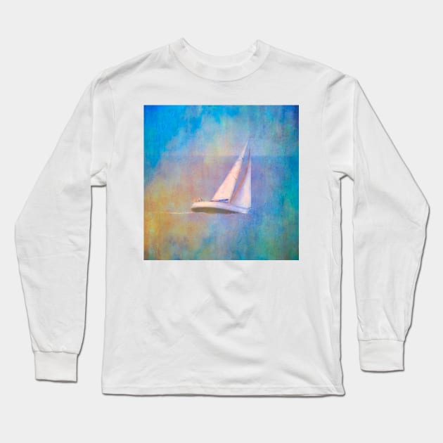 yacht Long Sleeve T-Shirt by terezadelpilar